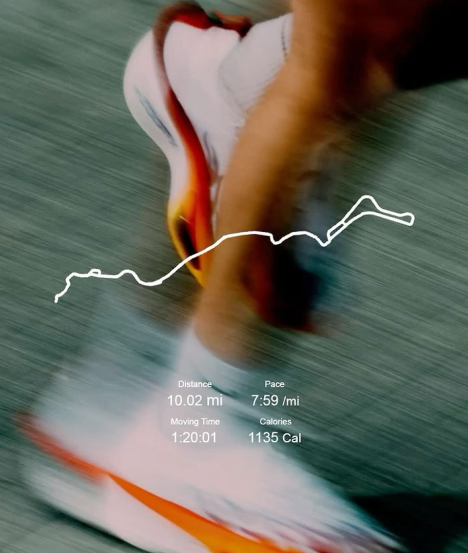 Running Shoe Close Up